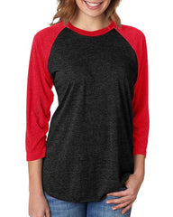 Unisex Sleeve Triblend Raglan
